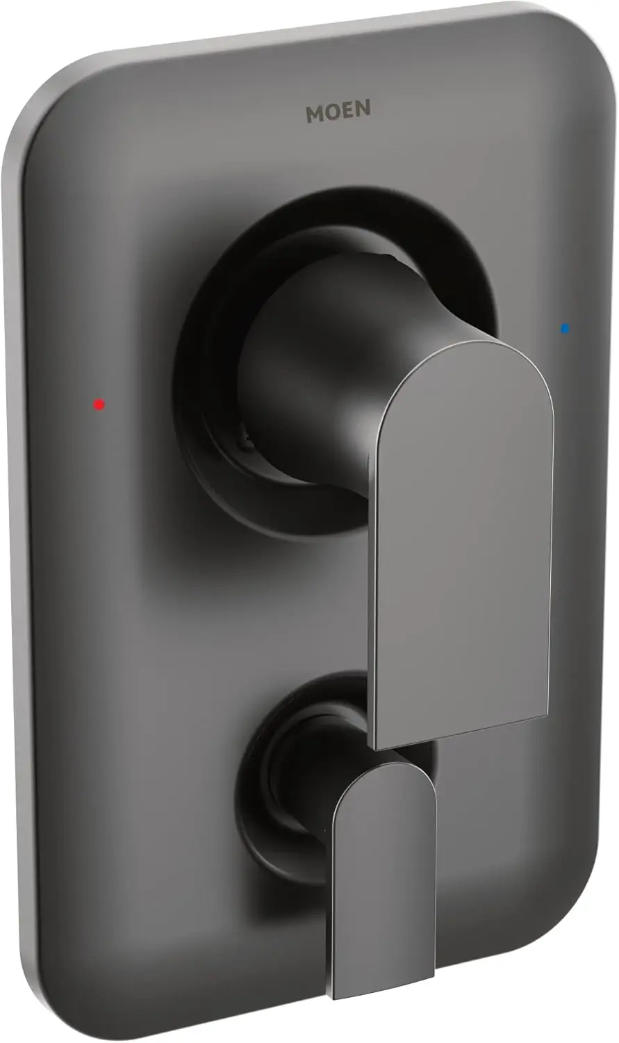 

3-Function Shower Trim Kit, Matte Black, Pressure Balancing Valve Required