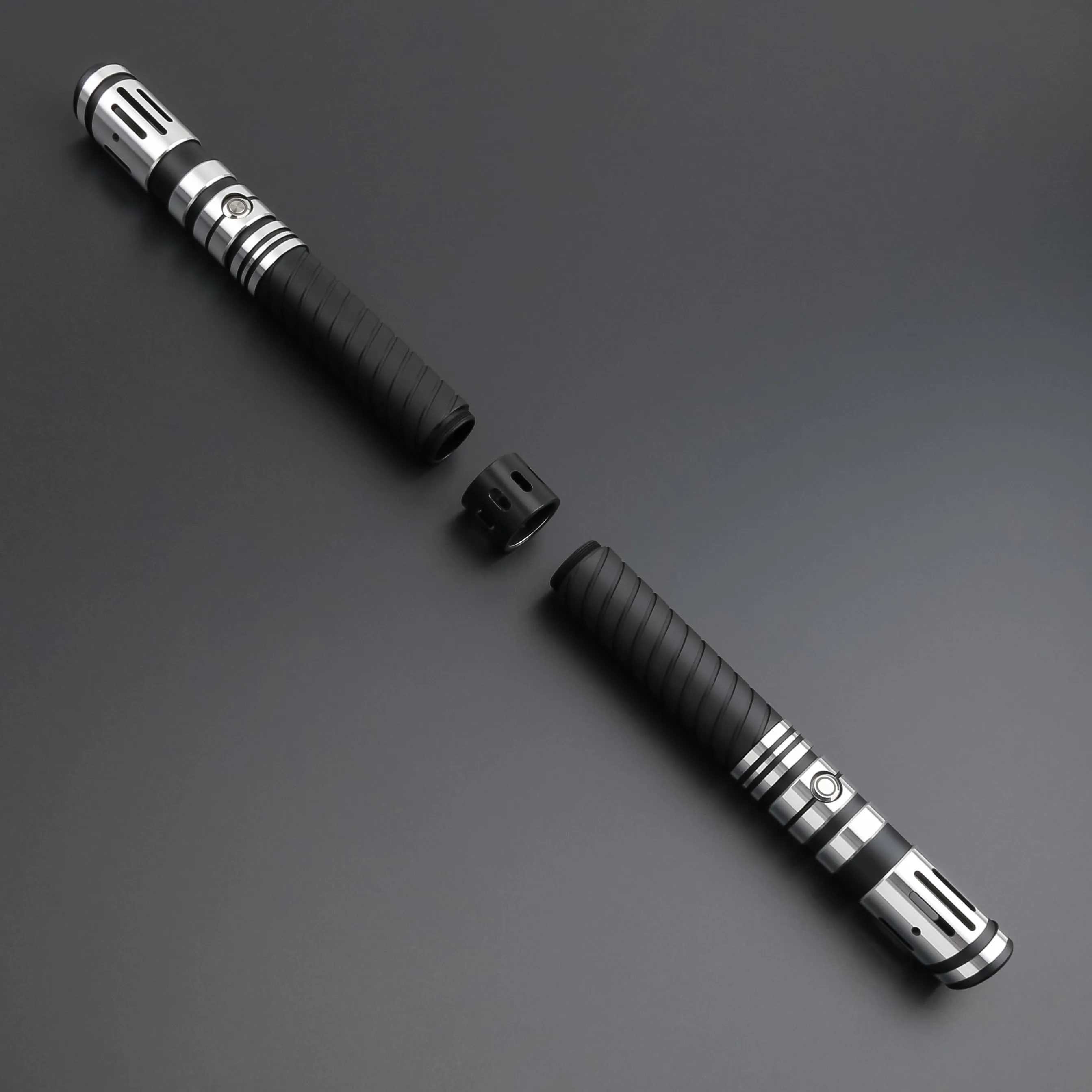 TXQSABER Lightsaber staf SNV4 Pixel Blaster pedang dengan Removable berat Dueling pisau ganda logam Hilt Cosplay mainan Dualsaber