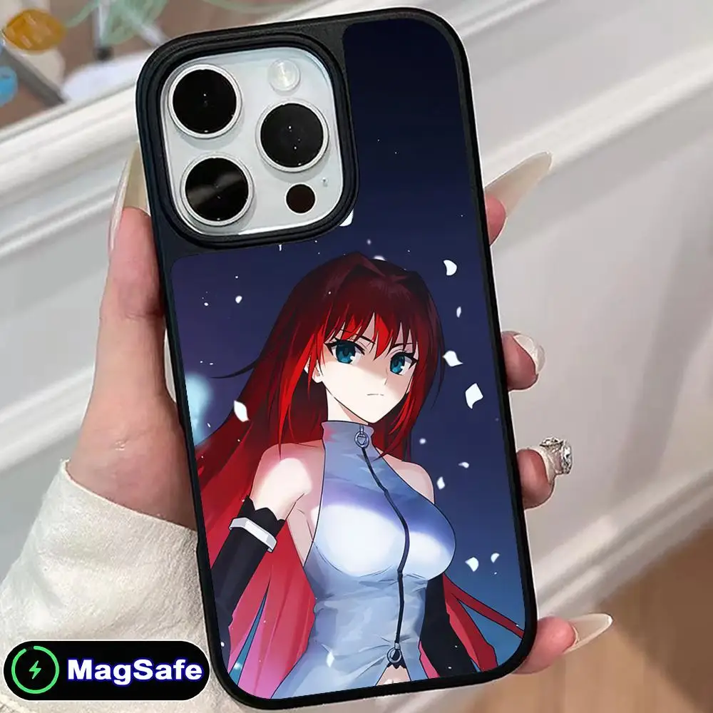 

Чехол для телефона Mahou Aozaki Aoko для iPhone 17 16 15 14 13 12 11 Air Pro Max Plus Magsafe, матовый, цветной, красивый дизайн