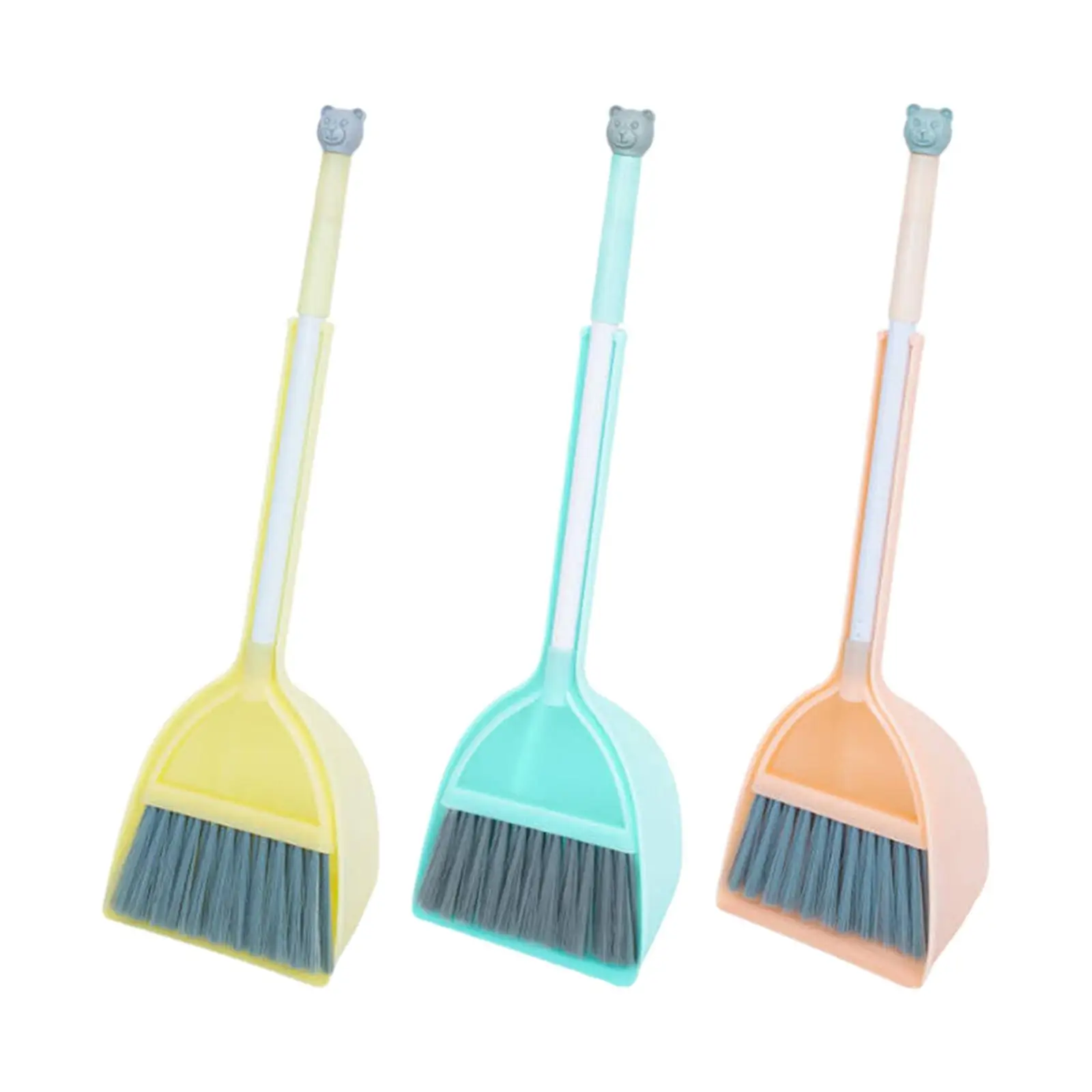 Mini Broom with Dustpan Toddlers Cleaning Toys Set for Boys Age 2~5