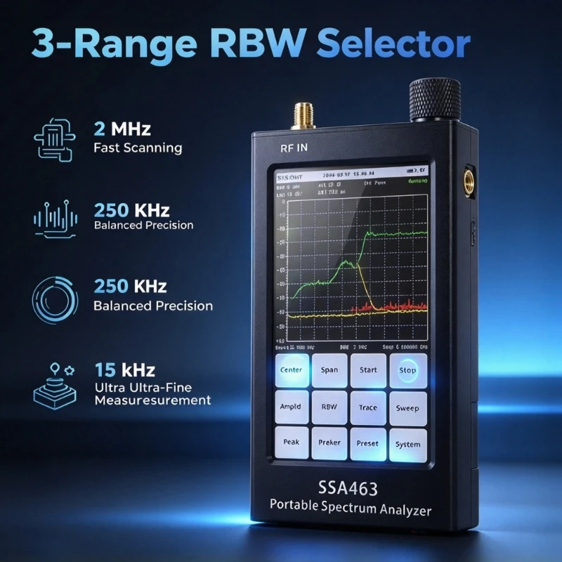  Spectrum Measurement Instrument with Adjustable Generator Output