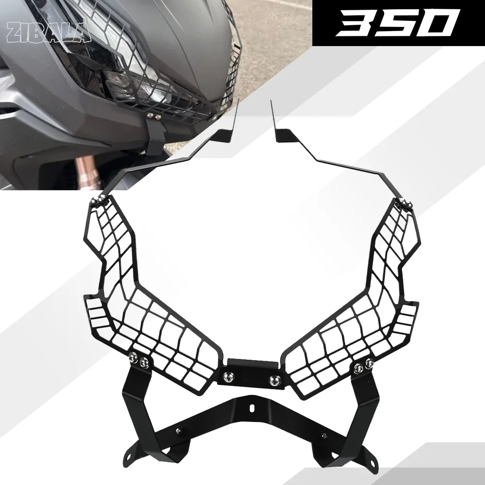 

For Honda ADV350 ADV 350 2022 2023 2024 Motorcycle Accessories Headlight Guard Protector Head Light Lamp Grille Protective Cover