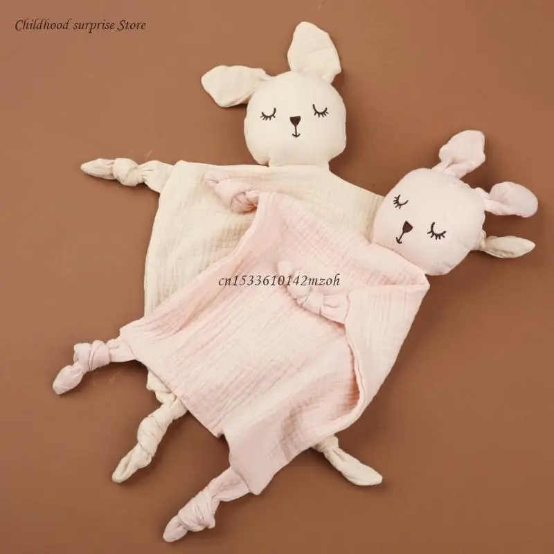 Gentle and Soft Infants Sleep Aid Towel Breathable Soother Toy for Infants Dropship