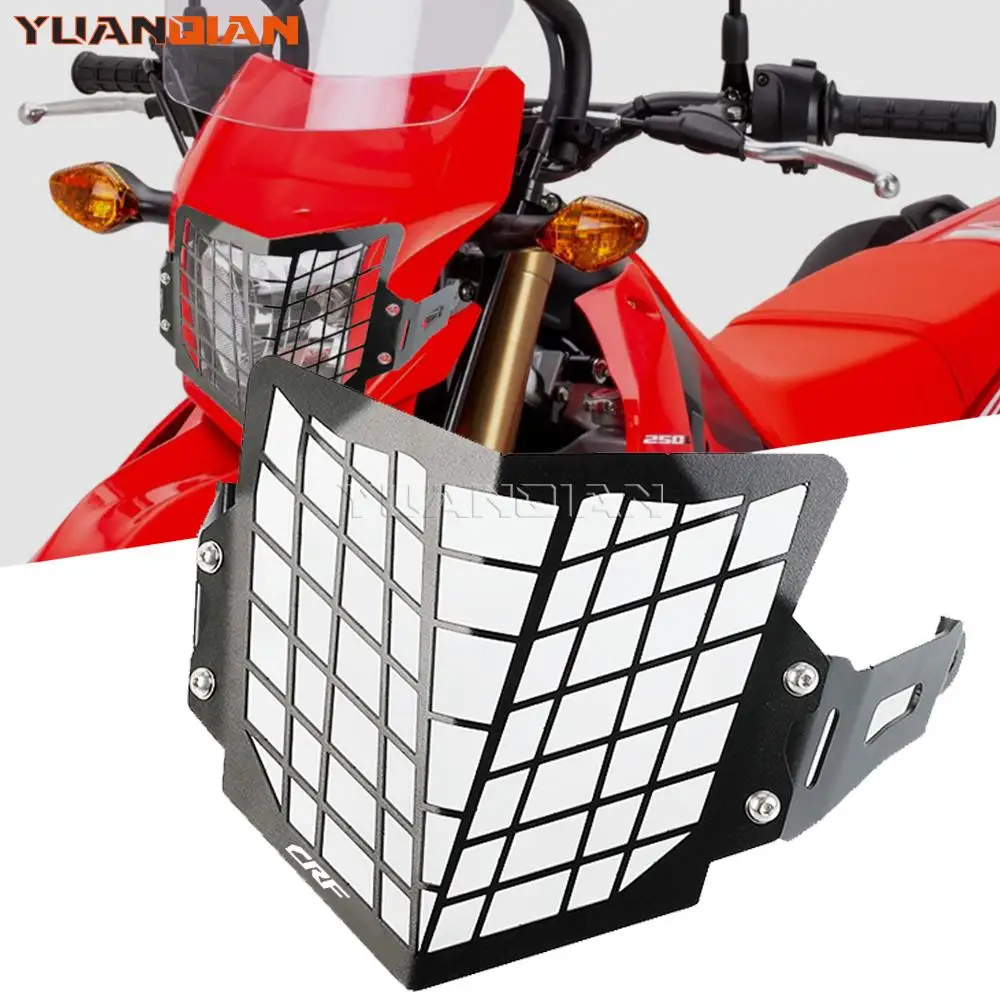 

For Honda CRF250L CRF250M CRF300L CRF250 L/M CRF 300L 250L 250M 2016-2023 2022 Motorcycle Headlight Guard Protector Grill Cover