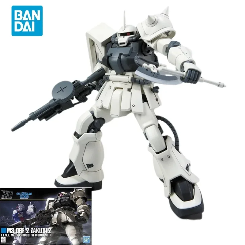 

Оригинальная фигурка Bandai GUNDAM модель HGUC 1/144 GUNDAM 0083 zakuii F2, фигурка-игрушка, Коллекционная модель, украшения, подарки для детей