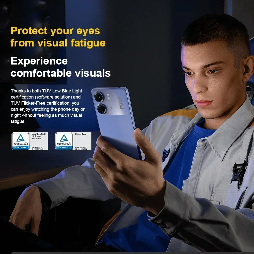 POCO-C65 versión Global, 128GB/256GB, MediaTek Helio G85, ocho núcleos, pantalla de 6,74 pulgadas, 90Hz, cámara de 50MP, 5000mAh, NFC