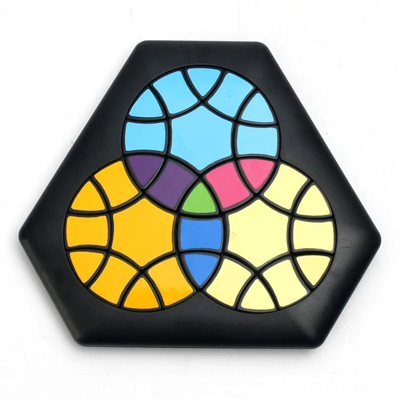 

VeryPuzzle Hex Shaper Шестиугольный плоский куб Необычные игрушки-головоломки
