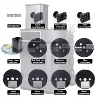 Original K8600 Multifunctional Vegetable Cutter Blade Accessories Dicing Shredding Slicing Disc Cleaning Brush Full Size Calibre