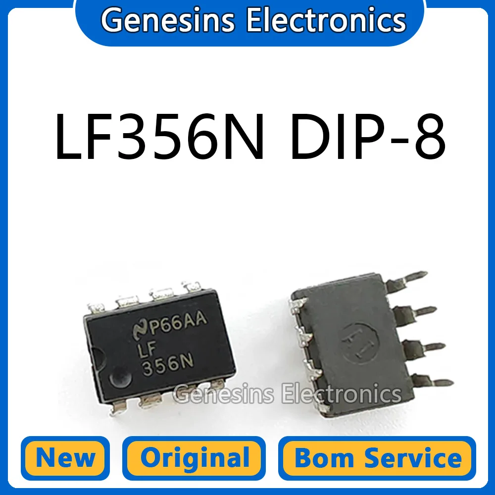 5pcs LF356 LF356N DIP8 Package JFET input operational amplifier