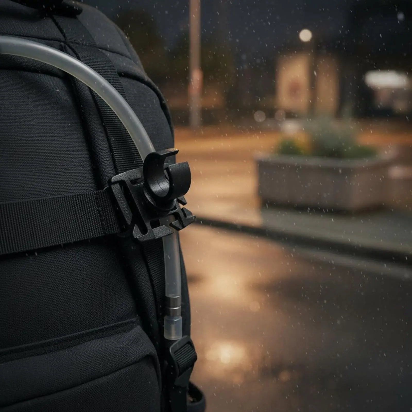 

Backpack Flashlight Mount Multi-Functional Shoulder Strap Light Clip Equipment Holder Easy to Attach Outdoor Gear Portable
