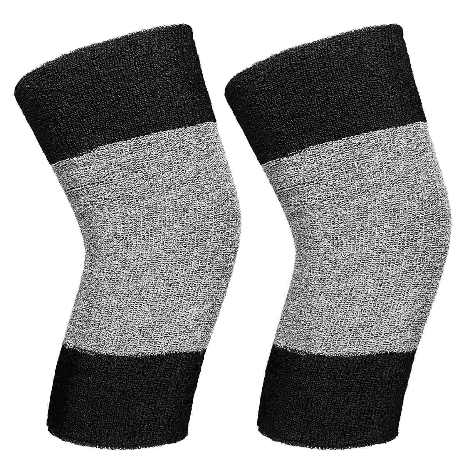 

Knee Sleeves Support for Weightlifting Pads Warm Winter Thermal Braces Leg Warmers Fitness