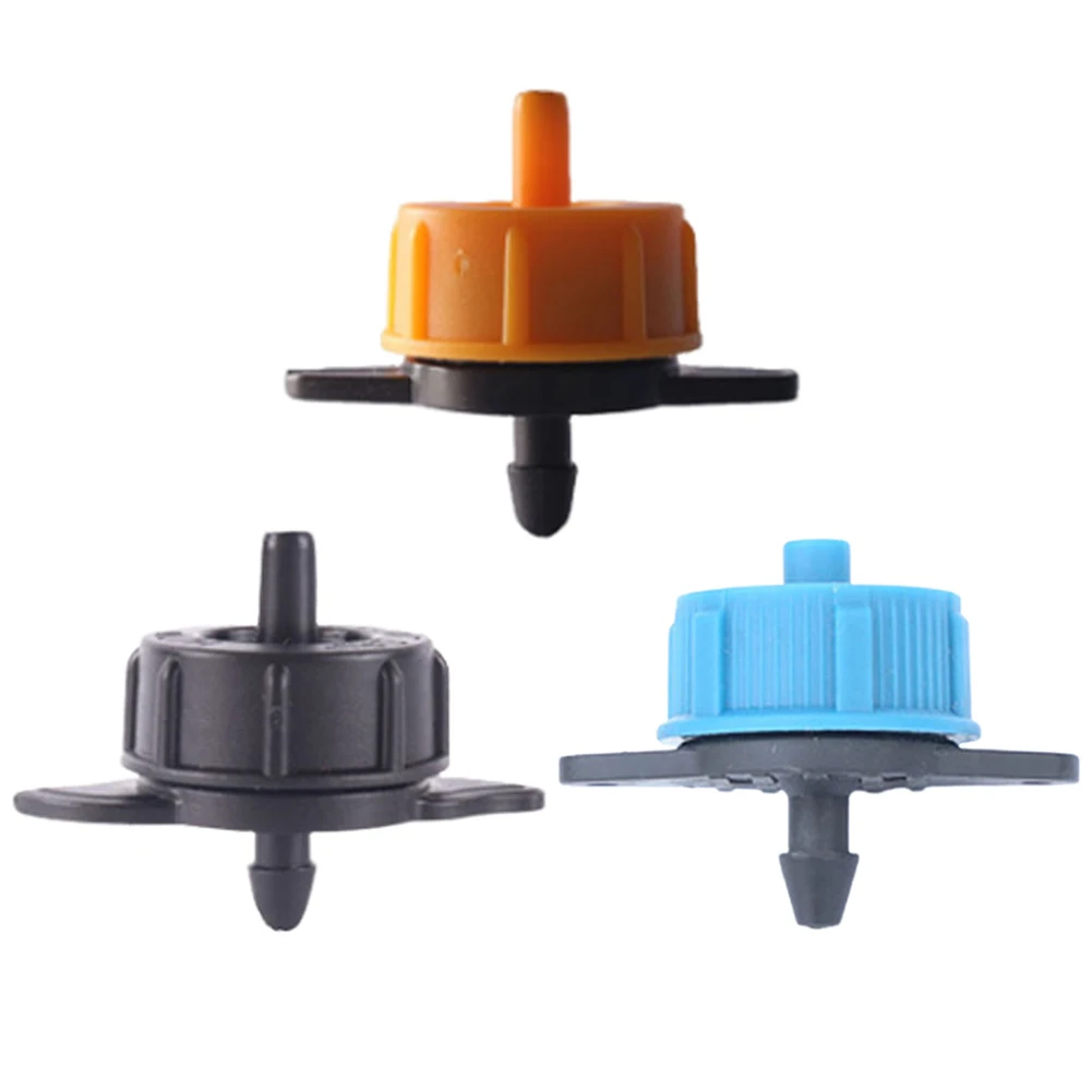 

100 шт., компенсационные капельные излучатели давления для орошения сада, 2 л, 4 л, 8 л, микроразъемы для эффективного полива