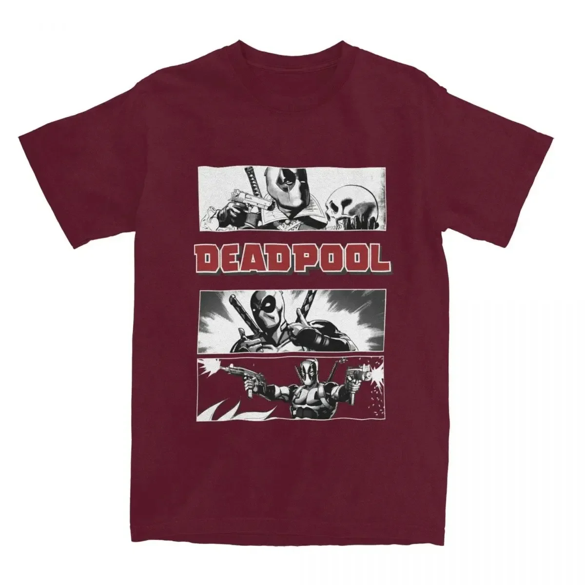 Deadpool Poet Boxes T Shirt Men Women's 100% Cotton Vintage T-Shirt Crewneck Tees Short Sleeve Tops Unique