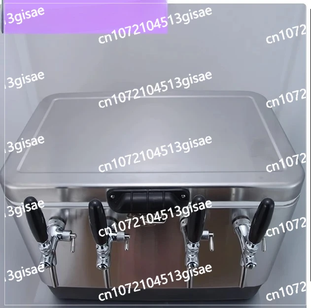 

Cooling Box Homebrew Jockey Box Portable Bar Stainless Steel Housing Coils Material Outdoor Refrigeration Craft Beer