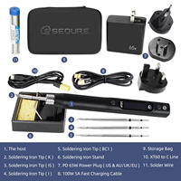 SEQURE S60P Soldering Iron Set Compatible with C210 Soldering Iron Tip 60W Anti-static Precision Electronic Repair Tool Pen