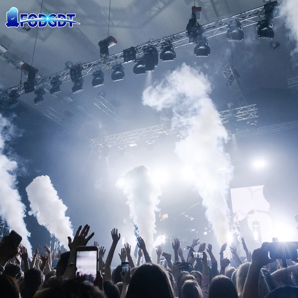 Nieuwkomers 1500W Handheld Rookpistool LED RGBW Podium Speciaal Effect Apparatuur Rookspuit voor DJ Disco Party Bar