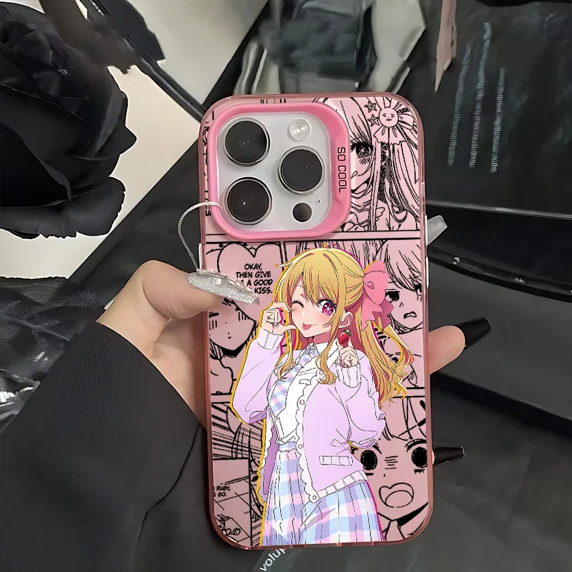 Hot Oshi no Kos Phone Case for Infinix Hot Note Zero 60i 60 50 40 30 30i 20 20s 12 12i Smart 10 9 8 7 Pro Plus 4G 5G Back Cover - view 3