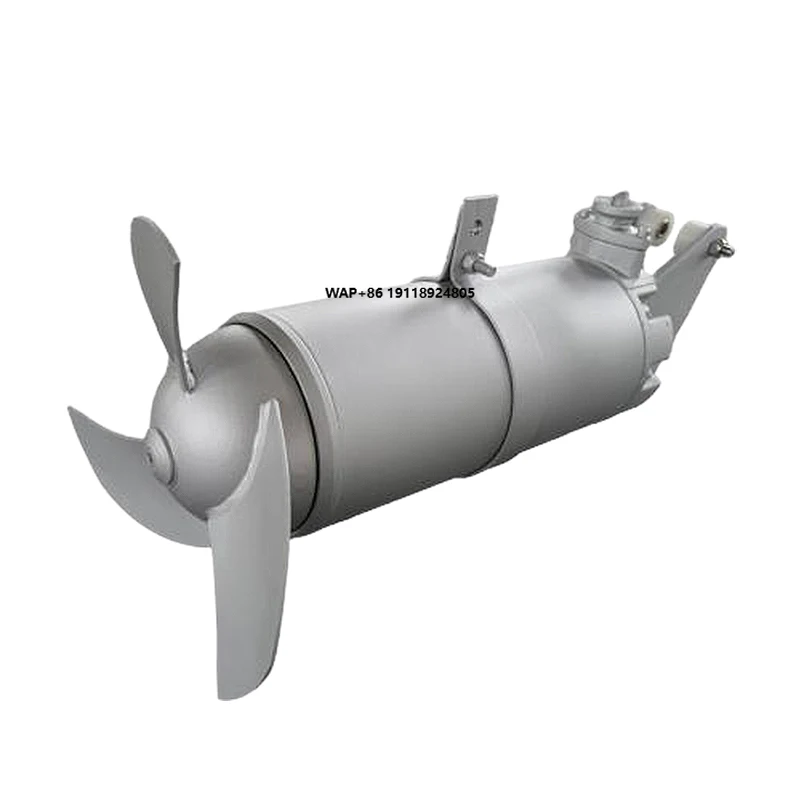 Water Treatment Plant Pumps Stainless Steel Submersible Sewage Agitator Submersible Mixer