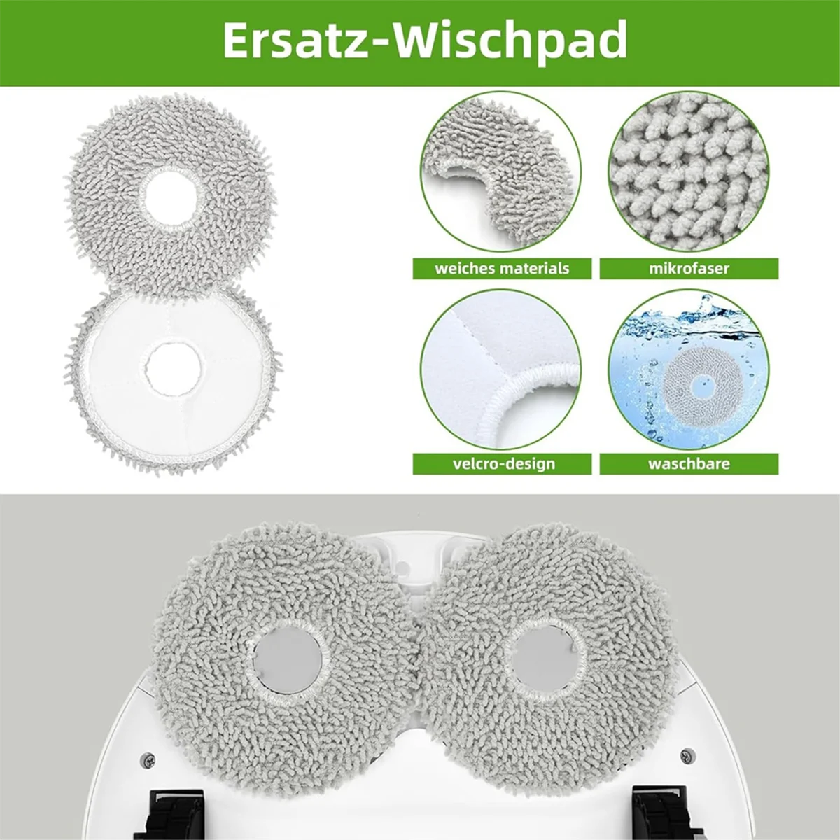 A87Z Voor Ecovacs Deebot X5 Omni/X5 Pro Robot Stofzuiger Belangrijkste Zijborstel Hepa Filter Mop Doek Stofzakken accessoires