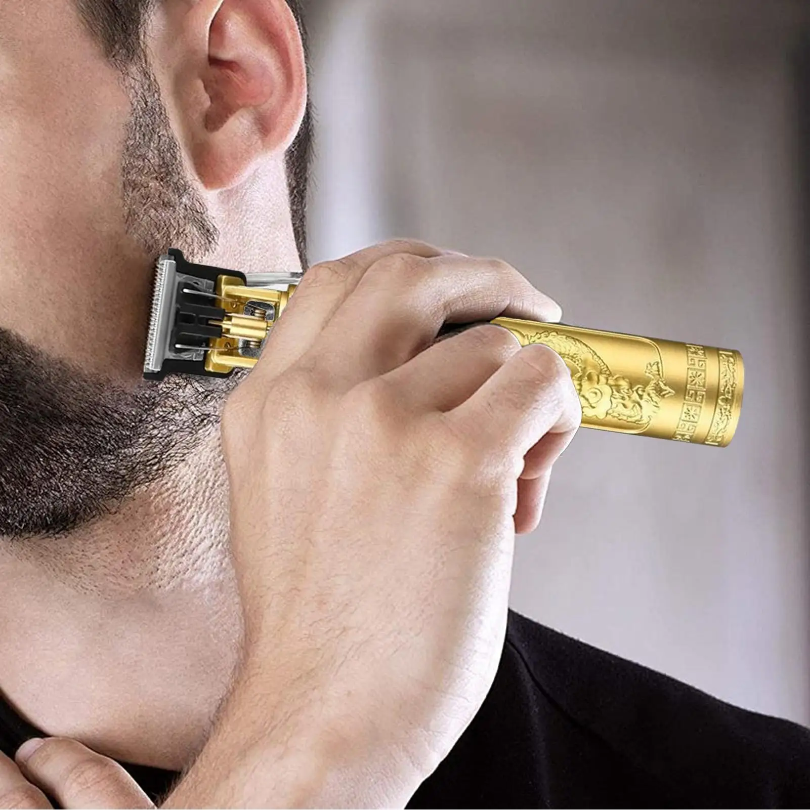 Cordless Hair Clippers Cordless Trimmers Kit Professional Grooming Tool for Daily Maintenance Post-Shower Travel Camping Sports - view 2