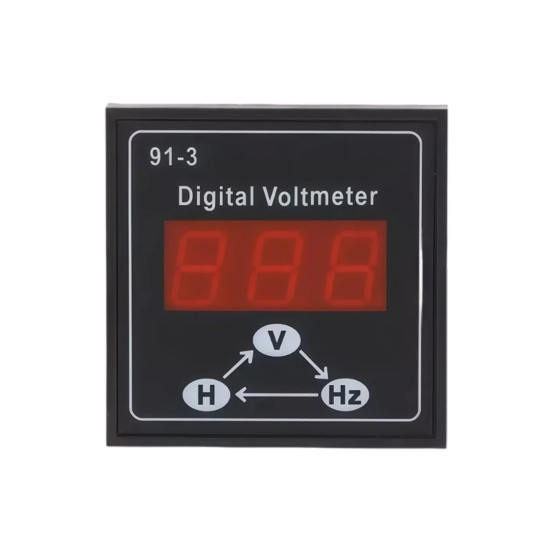 P9FD Universal Generator Digital Voltmeter Single Phase 3 Phase Meter With High Brightness Screen