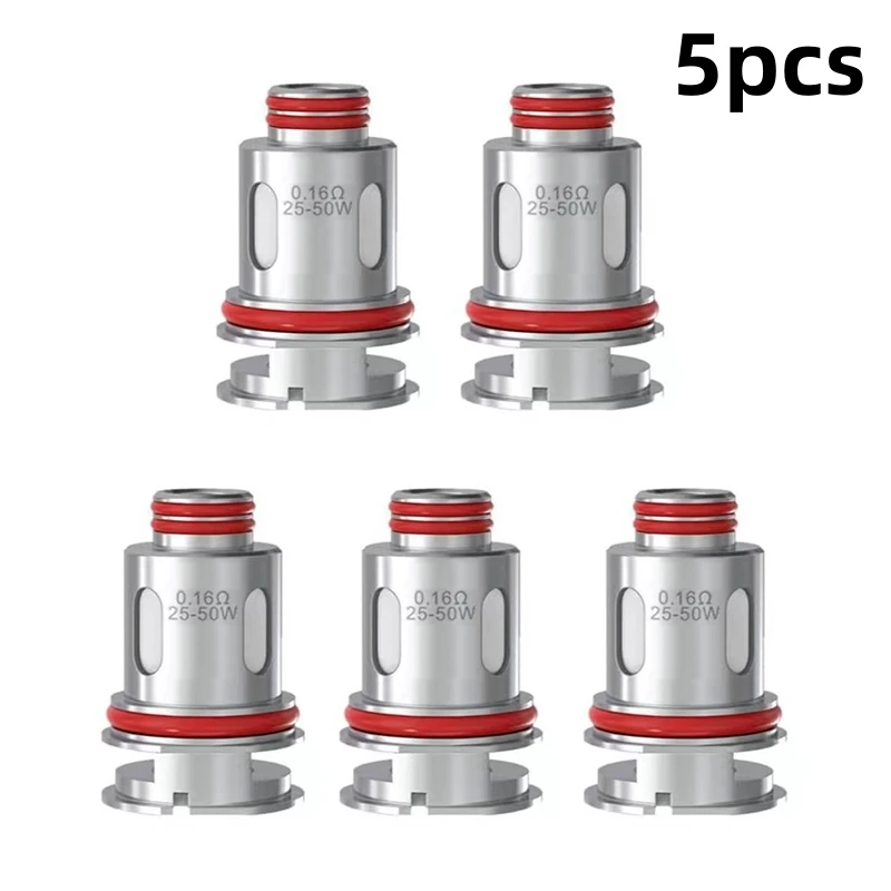 Arcia 5pcs RPM2 Coil Mesh 0.16ohm DC 0.6 Coils Head for RPM2 SCAR-P5 IPX 80 G-Priv Pro Kit Nord X Nord 4 Cartridge