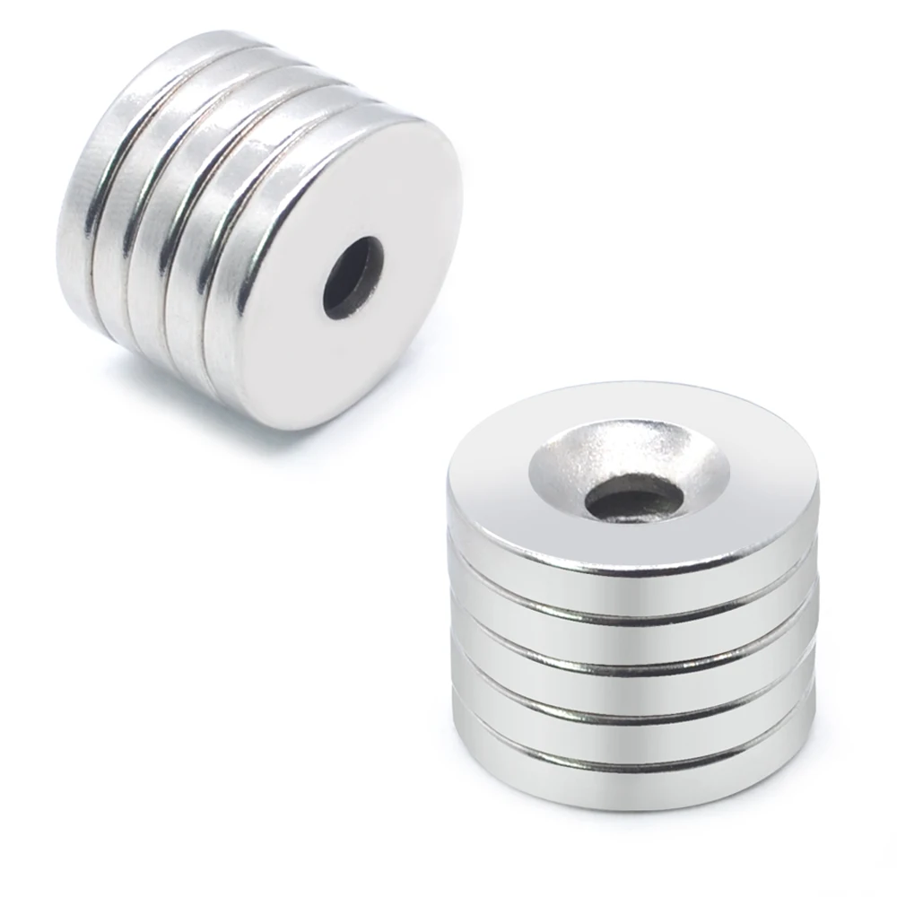 5/10/20個、皿穴付き20x3-5mmディスク、科学、実験室、産業用、キッチン装飾用、ポータブルマグネット