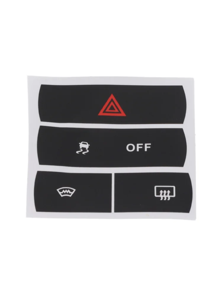 Auto Parts Repair Decal Sticker Waterproof Dustproof High Grade Vinyl Push Button Replacement For Ford For S-Max
