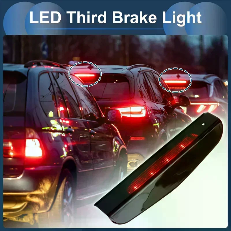 

13188045 LED 3Rd Third Brake Light For Opel Corsa D/E 2007-2019 Rear Additional High Mount Stop Signal Lamp 1222130 510511640