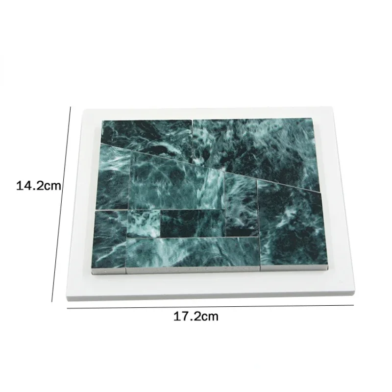 Bloco milagroso, área de truques de mágica, nunca muda de quebra-cabeça, bloco de construção mágico, conjuntos de adereços, quebra-cabeça perpétuo de Teny