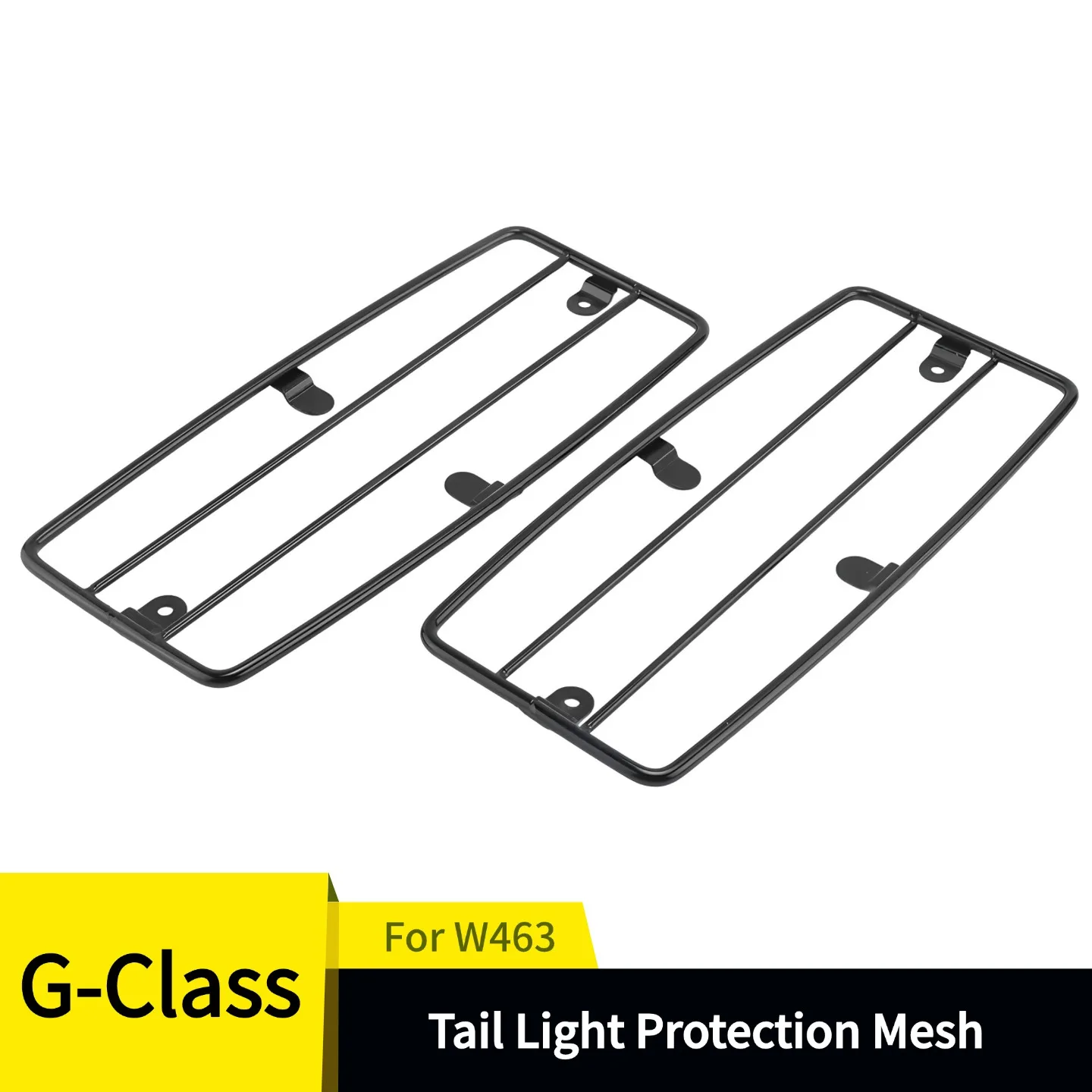 Iron Mesh Rear Tail Lamp Guard For 2002‑2018 Mercedes‑Benz G‑Class W463 G350 G500 G55 G63 G65 Tail Light Protector Mod Parts