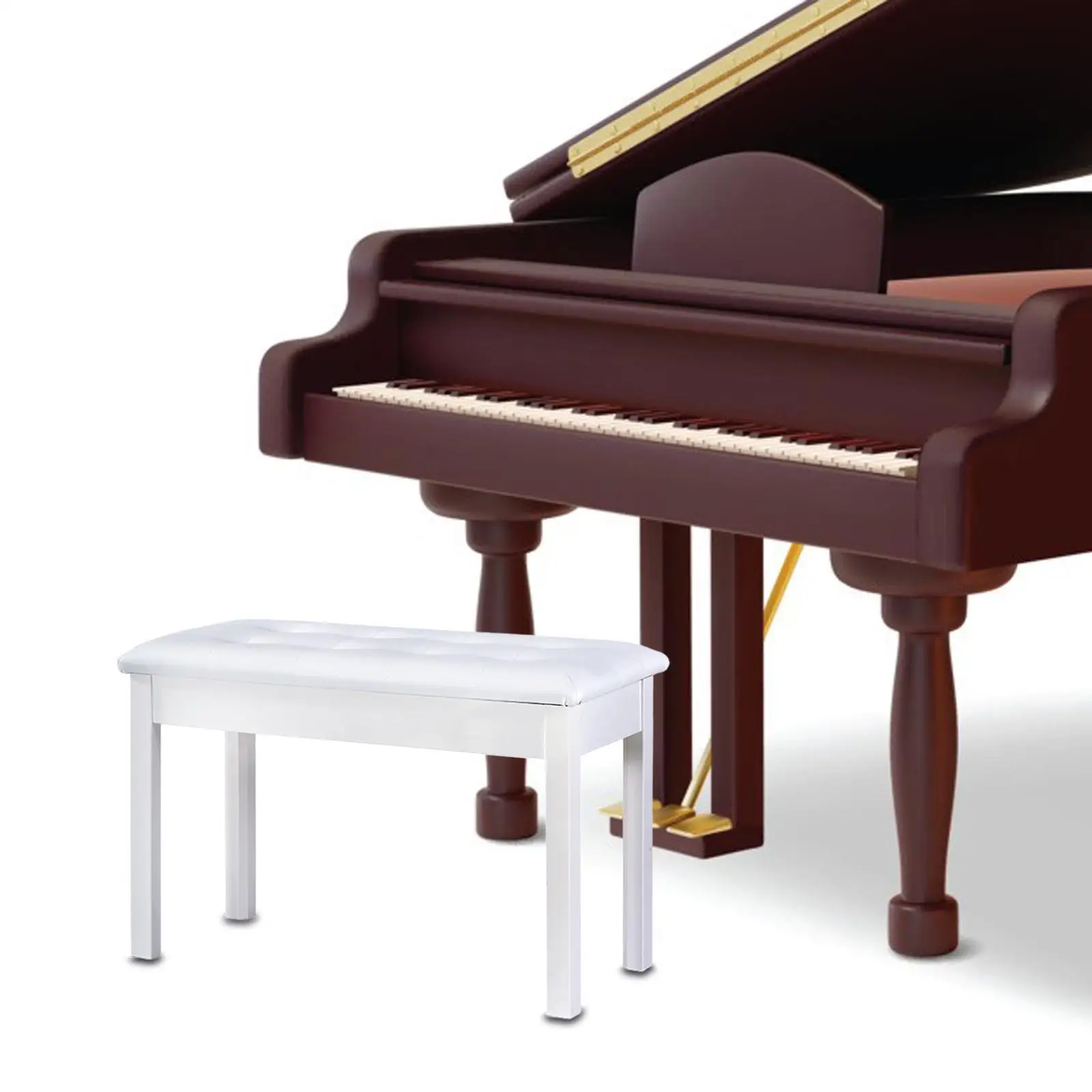 Sturdy Keyboard Stool with Padded Seat for Electronic Piano Performance