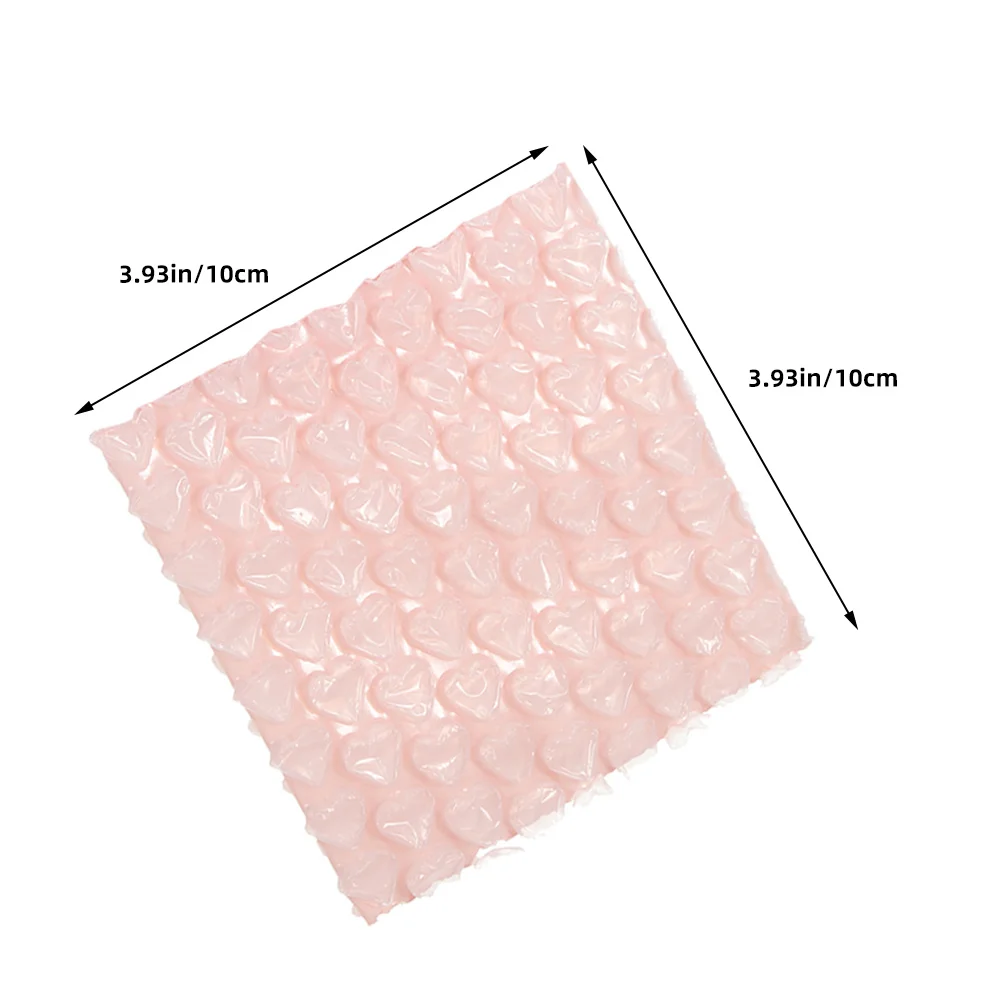 100 шт., сумки-конверты с пузырьками в форме сердца, мягкие пузырьковые почтовые конверты, упаковка, перемещение, почтовые пакеты для хранения, упаковочные конверты