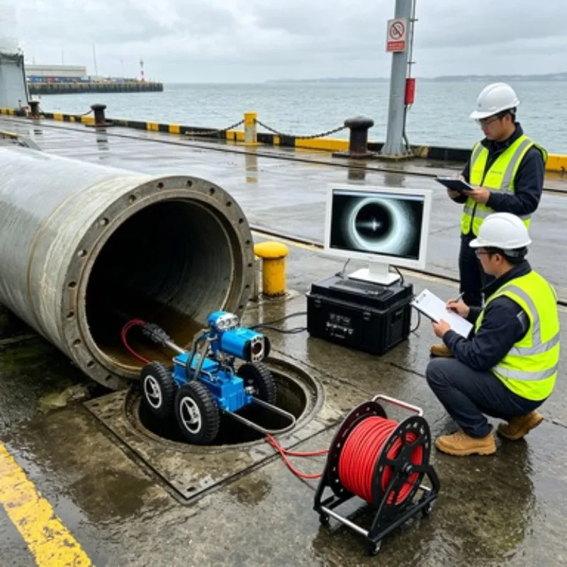 High Quality Pipeline Inspection Equipment / Sewer Pipe Inspection Camera Robot / Pipeline Detection Robot