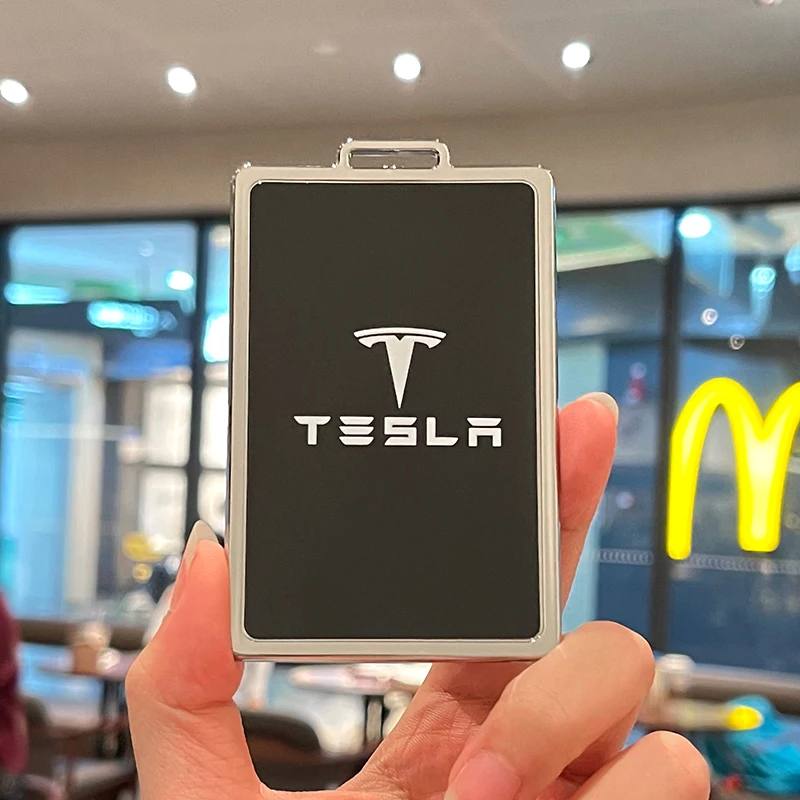 

New TPU Car Smart NFC Card Key Cover Case Protector Shell Fob For Tesla Model 3 Model S Model X Model Y Car Keychain Accessories