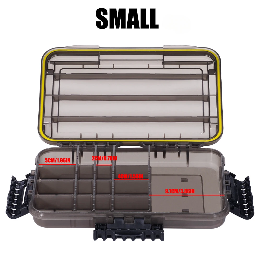 Samolla New Waterproof King Lure Lure Fake Lure Storage Box Fishing Parts Box Fishing Tackle Box image 6
