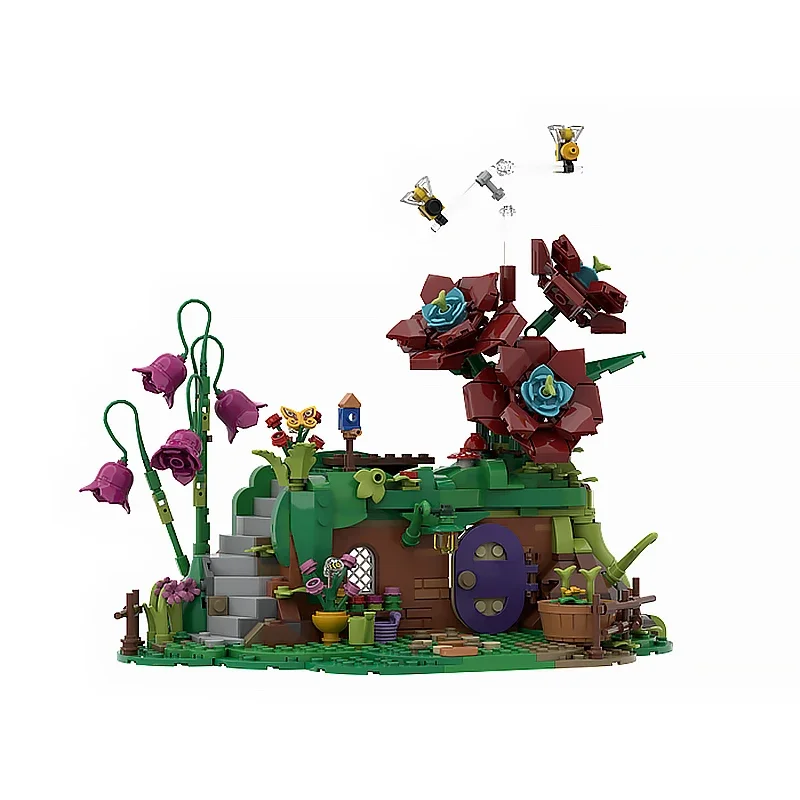 Moc Building Blocks Herbalist house Technology Modular Bricks Model  Gifts Christmas Toys DIY Sets Assembly