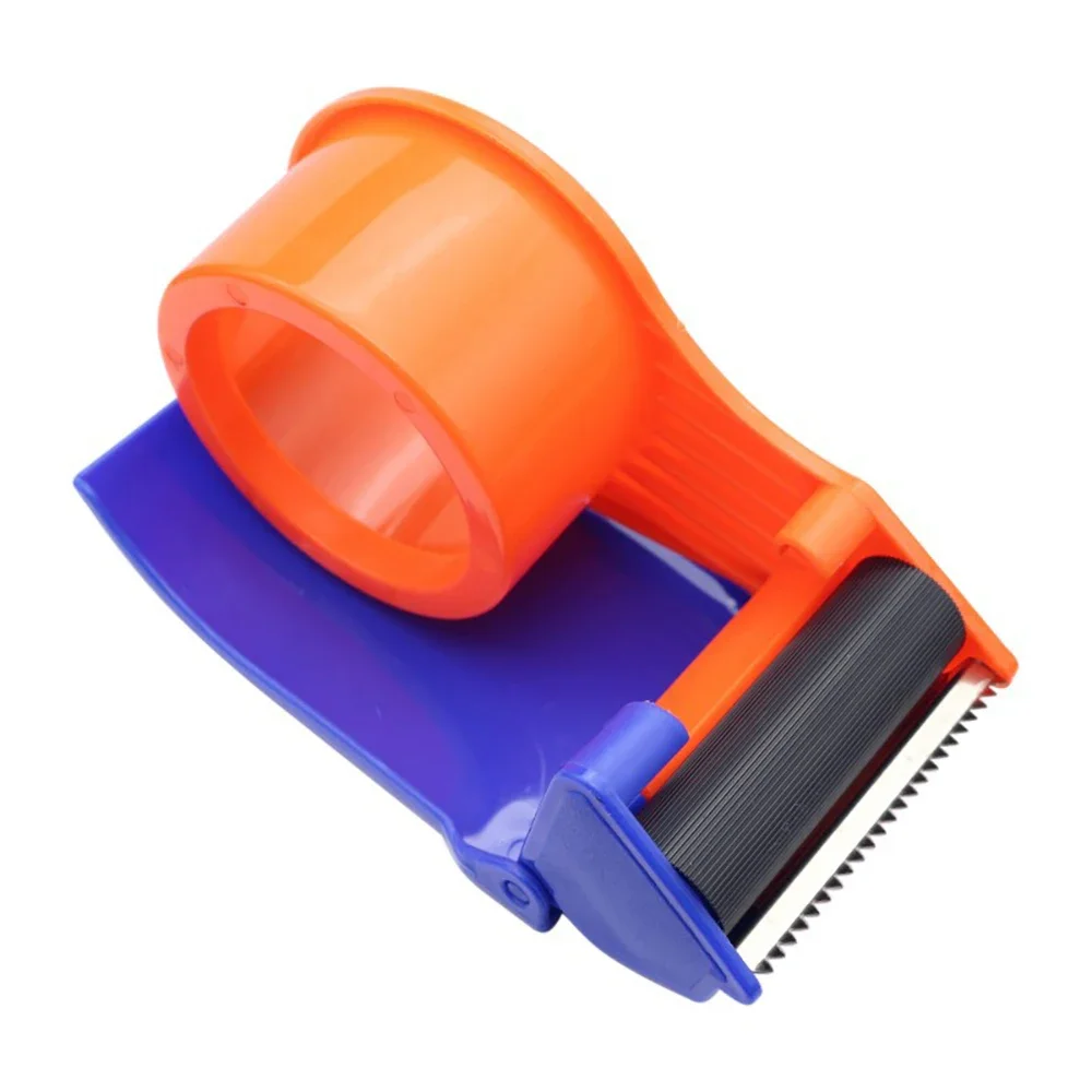 Plastic Tape Dispenser Manual Roller Tape Cutter Sealing Packer Parcel Packing Machine Packaging Tape Holder Office Supplies