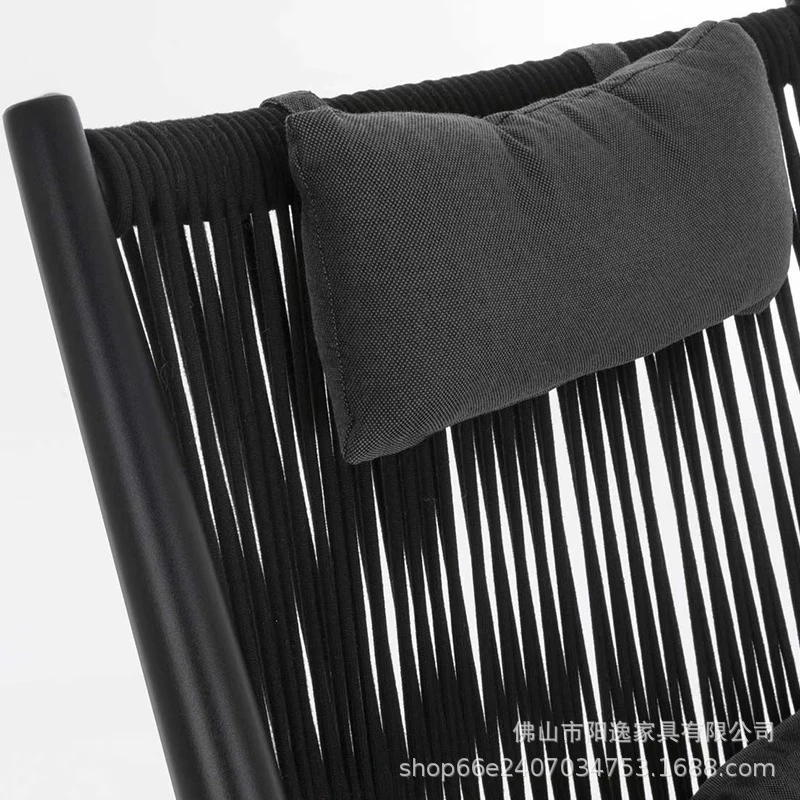 Outdoor Sofa Sofa, Courtyard Furniture, Outdoor Waterproof And-Proof Hotel Garden Chair, Leisure Rattan Three-Piece Set