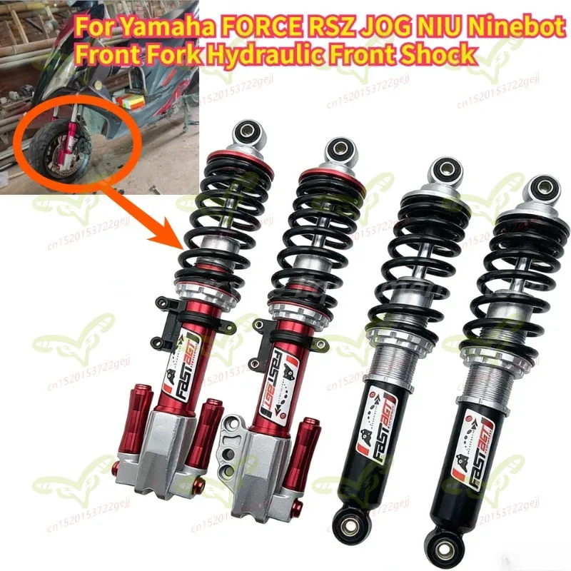 

Motorcycle Shock Absorber Electric Motorcycle Accessories Universal 380-420mm Front Fork for Yamaha FORCE RSZ JOG NIU Ninebot