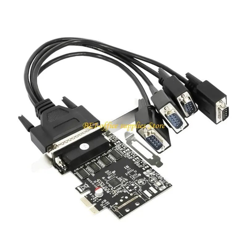 A9LC قم بتوسيع جهاز الكمبيوتر الخاص بك مع 4 Port Serial RS232 PCIE CARD