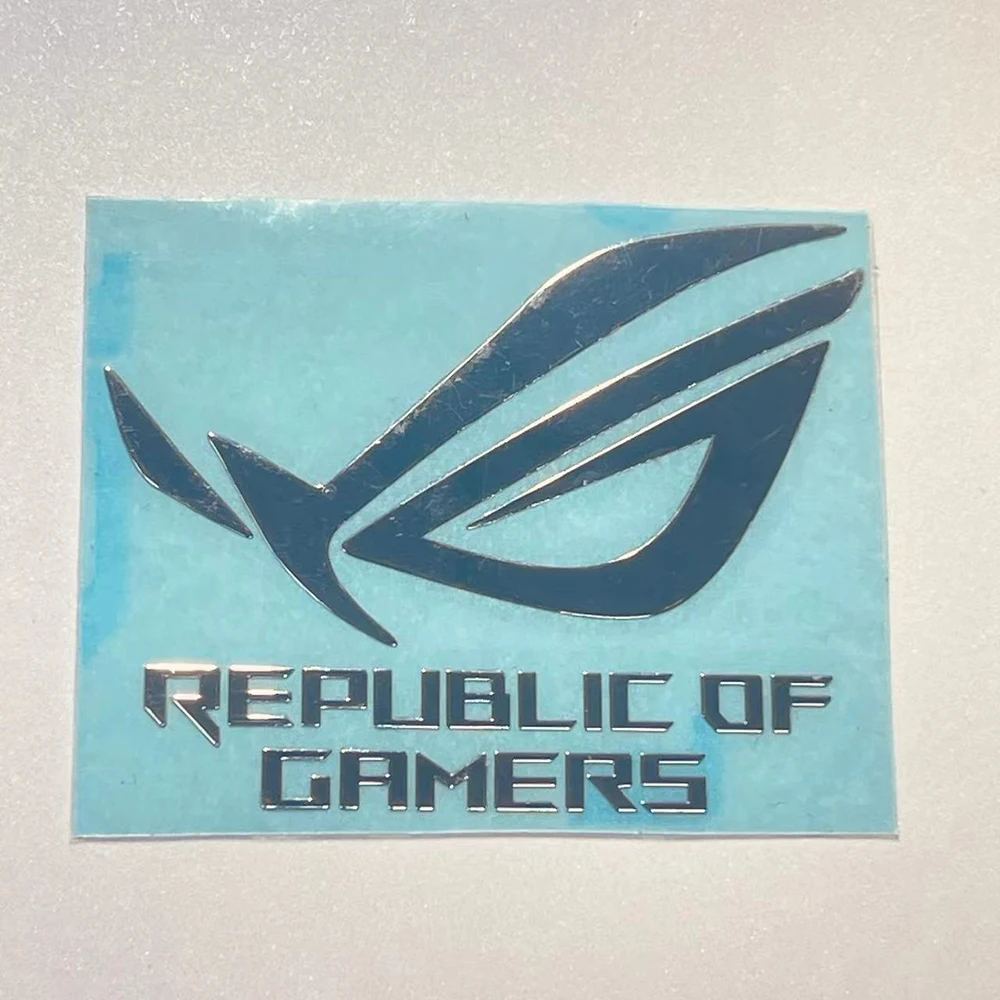 Oko Zgubionej Rodziny ROG E-Sports Wierzenie Metalowe Naklejki na Telefon Komórkowy Gracz Kraj Bóg Laptop Etui Naklejki Dekoracyjne — zdjęcie produktu 5
