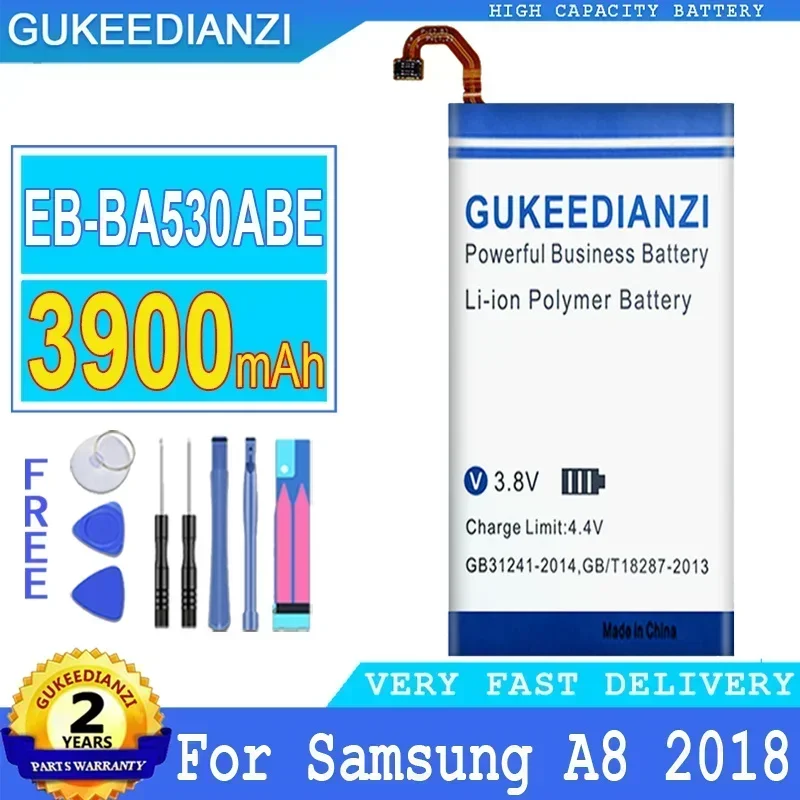 

3900mAh High Capacity Mobile Phone Replacement Battery For Samsung Galaxy A8 2018 A530 SM-A530F SM-A530 A530F A530F/DS A530N