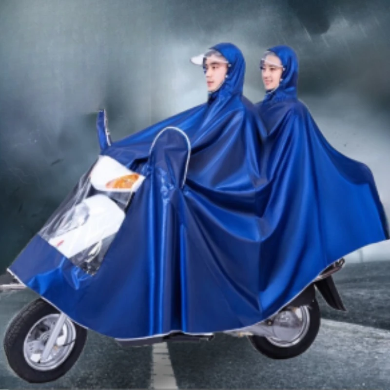 

Kawaii electric car men's and women's raincoat battery car special raincoat long full body rainproof thickening and large poncho