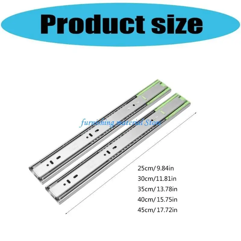 Y5GD 1 PPAIR DOFTER Track Driber Dot szufladki szkiełki szuflady ze stali nierdzewnej