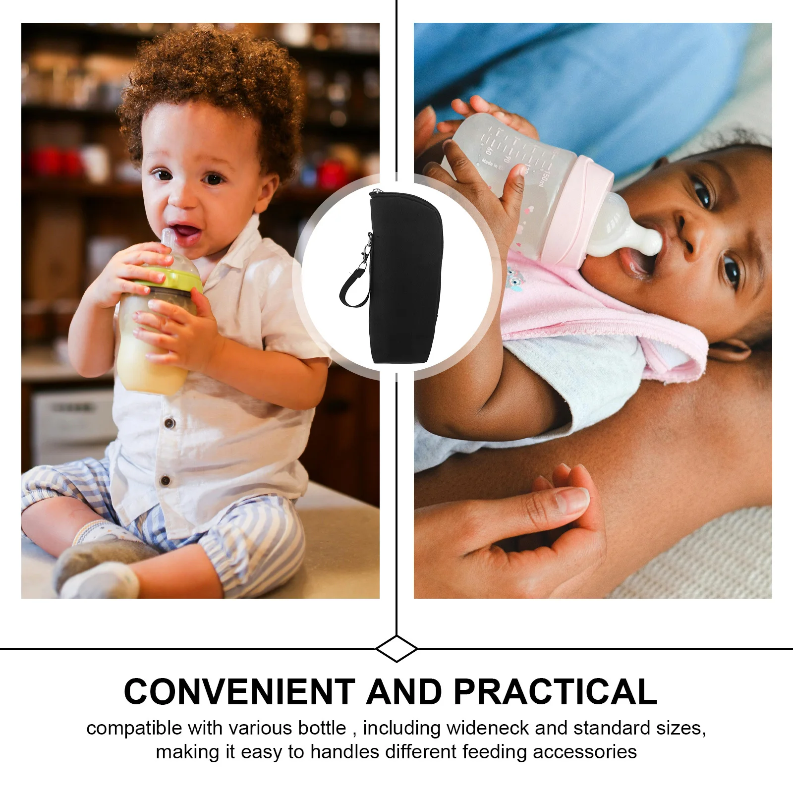 معزول زجاجة الرضاعة حقيبة للحفاظ على البرودة المحمولة الطفل زجاجة دفئا المنظم السفر خفيفة الوزن تغذية حمل حقيبة تبريد حليب الأم