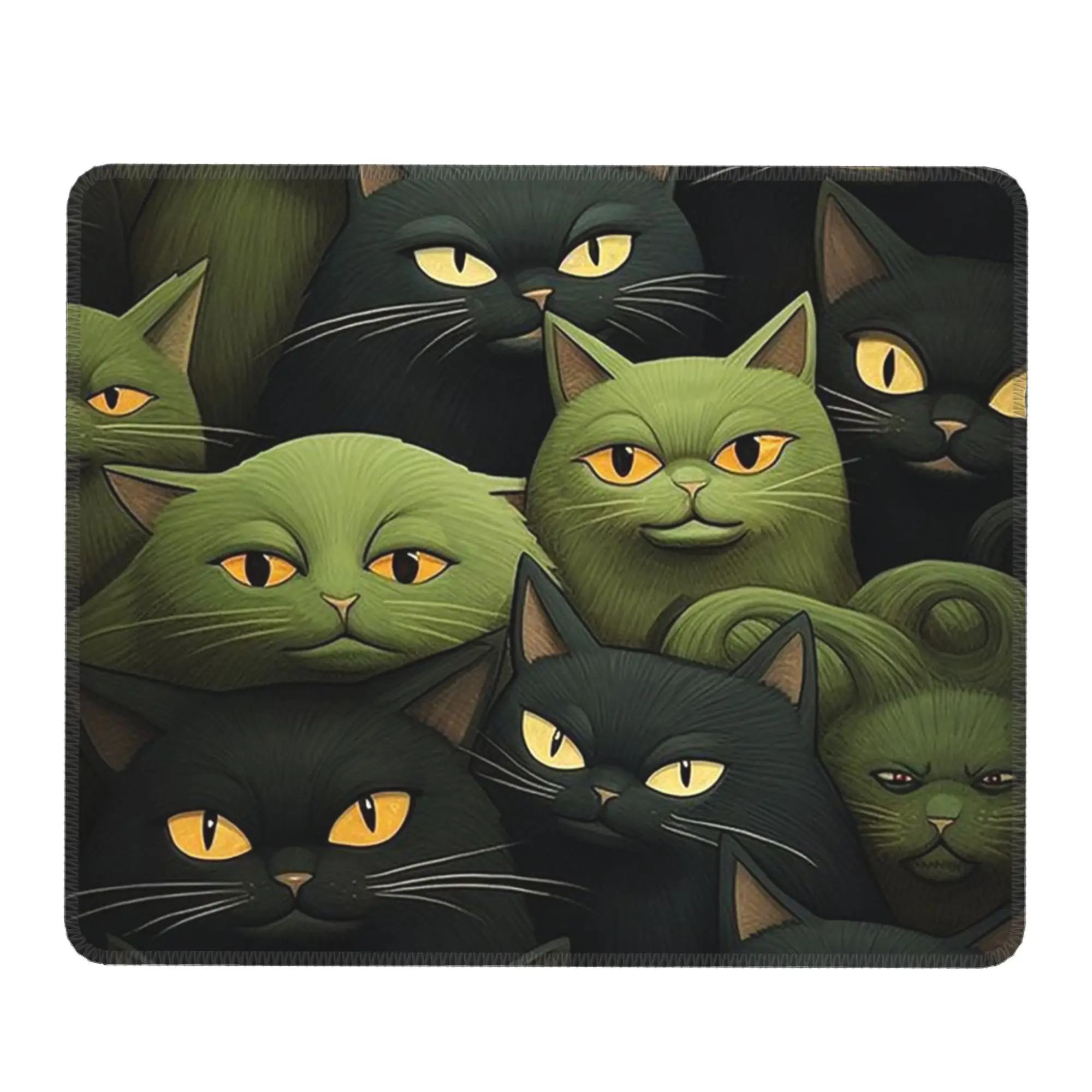 Cartoon Cats Creative Colour Pattern Mouse Pad Computer Keyboard Mouse Mat Gamer PC Laptop Desk Mat Office Table Mats