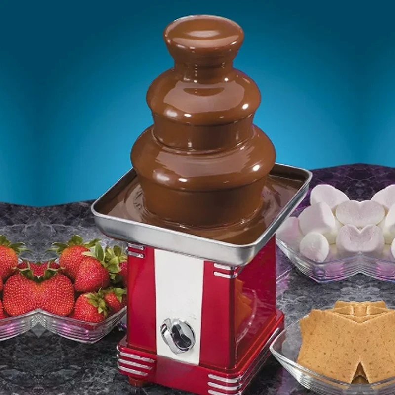 Chocolate Fountain Machine Commercial Home Waterfall Machine DY Blender Melting Tower Event Party