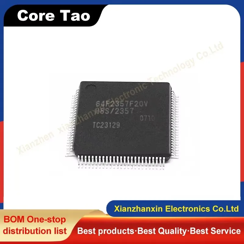 1pcs/lot 64F2357F20V F2357F20V HD64F2357F20V QFP128 IC chips in stock