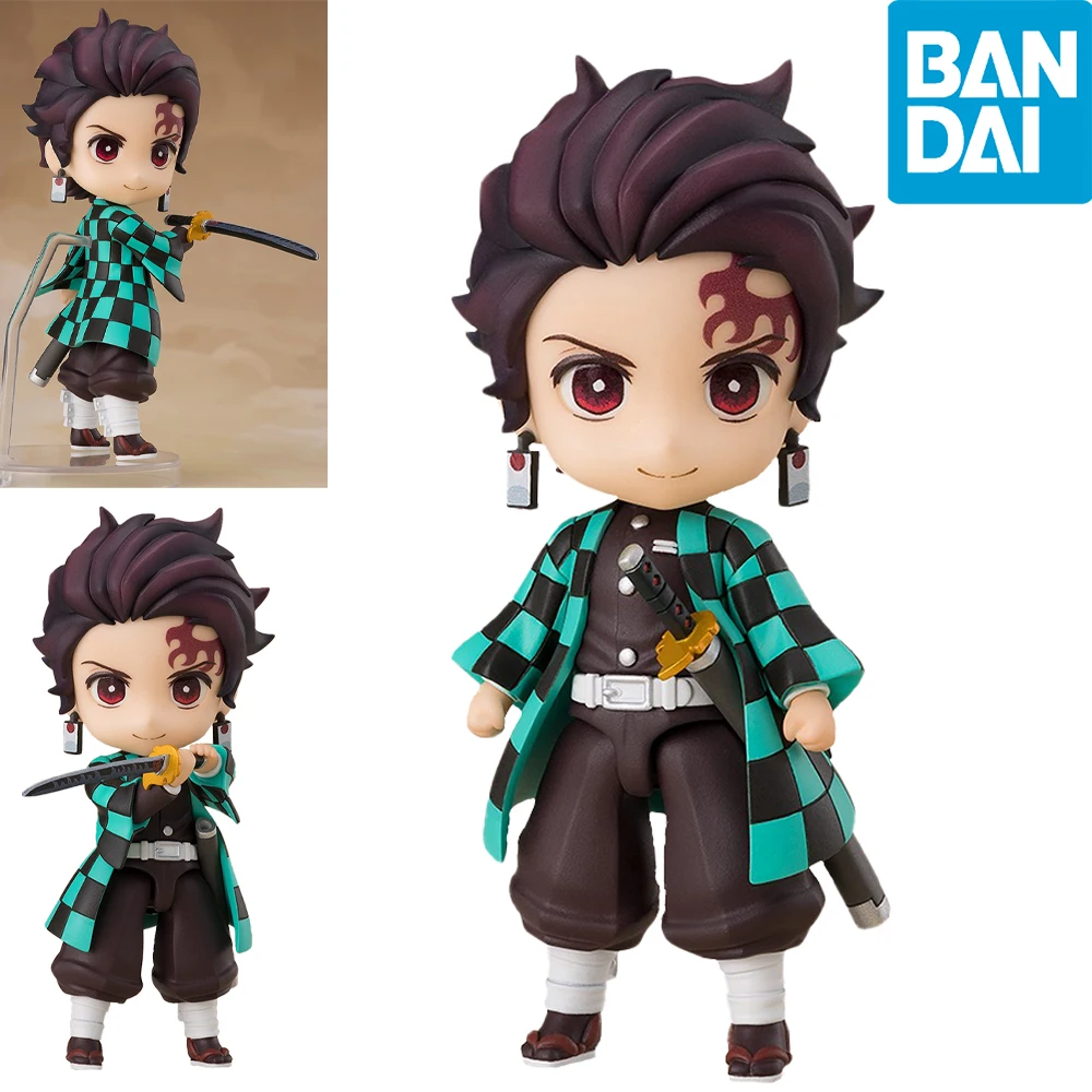 

In Stock Original Bandai Spirits Figuarts Mini Kimetsu No Yaiba Kamado Tanjirou Anime Figure Action Figure Garage Kit Collection